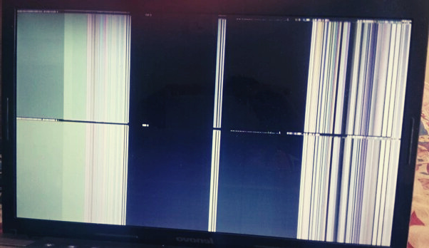 hp laptop broken screen